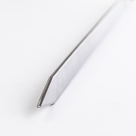 Шампур нержавеющий 620*12*3 мм с деревянной ручкой в Благовещенске
