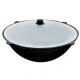 Uzbek cast iron cauldron 10 l round bottom в Благовещенске