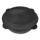 Cast iron cauldron 8 l flat bottom with a frying pan lid в Благовещенске