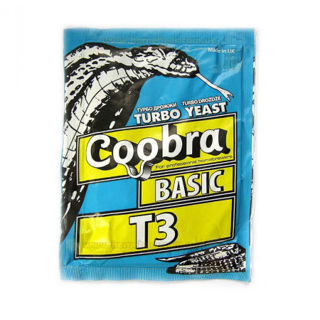 Турбодрожжи спиртовые "COOBRA" BASIC T3 (90 гр) в Благовещенске