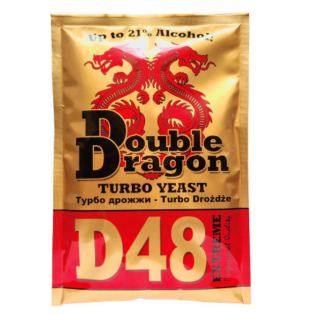 Turbo yeast alcohol "Double Dragon" D48 (132 gr) в Благовещенске