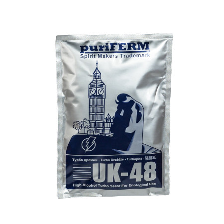 Turbo Yeast alcohol Puriferm UK-48 TURBO (128 gr) в Благовещенске