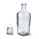 Бутылка (штоф) "Элегант" стеклянная 0,5 литра с пробкой  в Благовещенске
