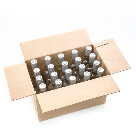20 bottles "Flask" 0.5 l with guala corks in a box в Благовещенске