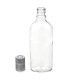 Бутылка "Фляжка" 0,5 литра с пробкой гуала в Благовещенске